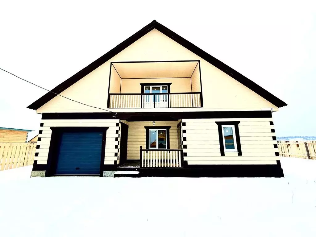 Дом в Иркутская область, Иркутский муниципальный округ, д. Куда ул. ... - Фото 1