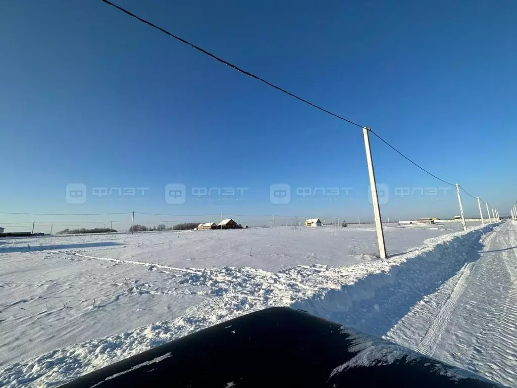 Участок в Татарстан, Лаишевский район, Рождественское с/пос, Новые ... - Фото 1