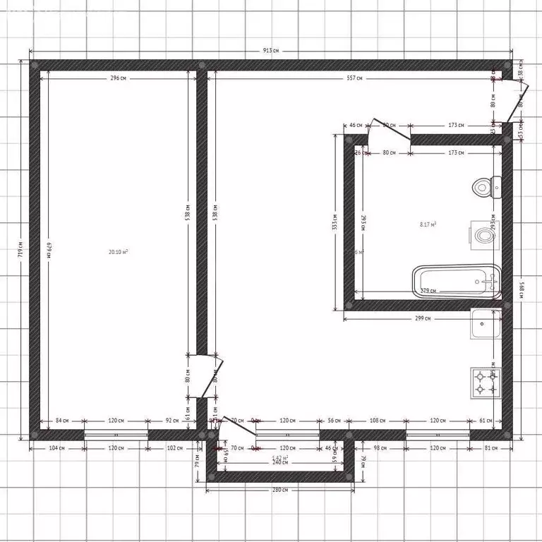 2-комнатная квартира: Ангарск, 10-й микрорайон, 35 (45 м) - Фото 1