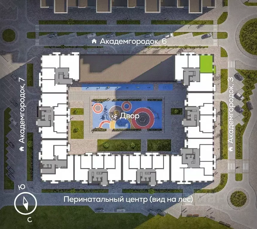 2-к кв. Красноярский край, Красноярск ул. Академгородок, 76 (59.1 м) - Фото 2