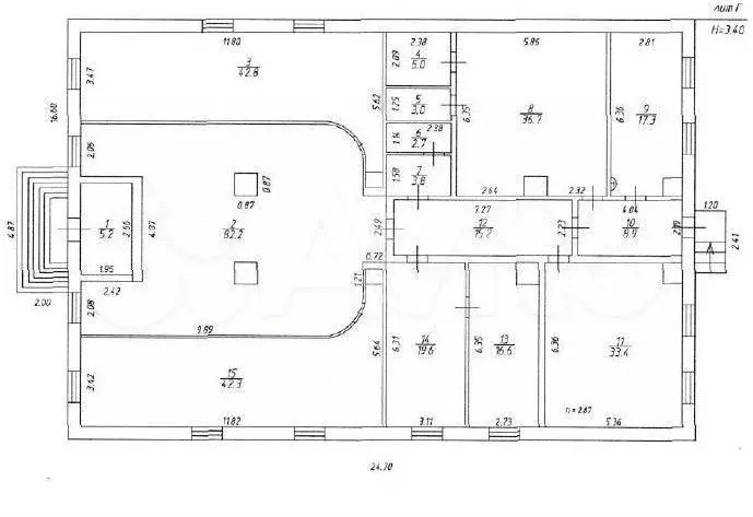 Продам помещение свободного назначения, 334.7 м - Фото 0