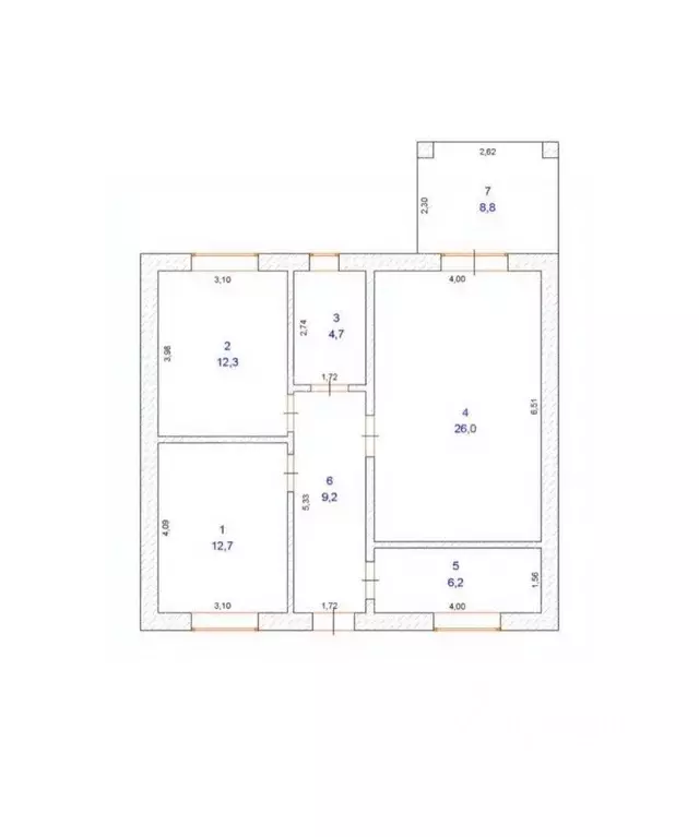Дом в Оренбургская область, Оренбург Авиатор-2 СТ, ул. 2-я Линия (89 ... - Фото 1