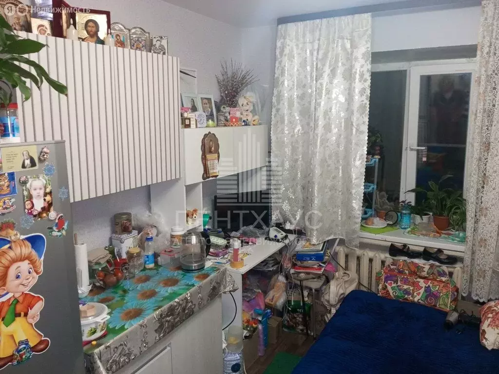 1к в 2-комнатной квартире (12 м) - Фото 2