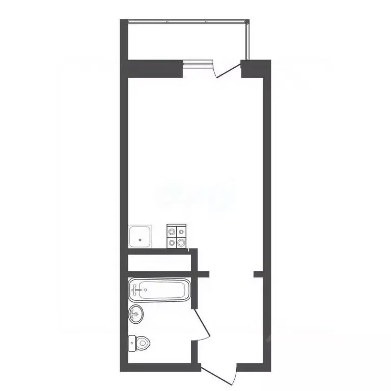 Студия Тюменская область, Тюмень ул. Героев Сталинградской битвы, 1 ... - Фото 1