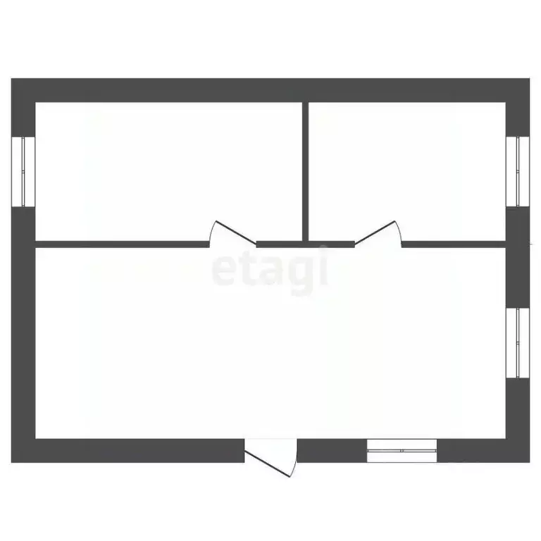 Дом в Крым, Бахчисарайский район, с. Плодовое ул. Симферопольская, 24 ... - Фото 2