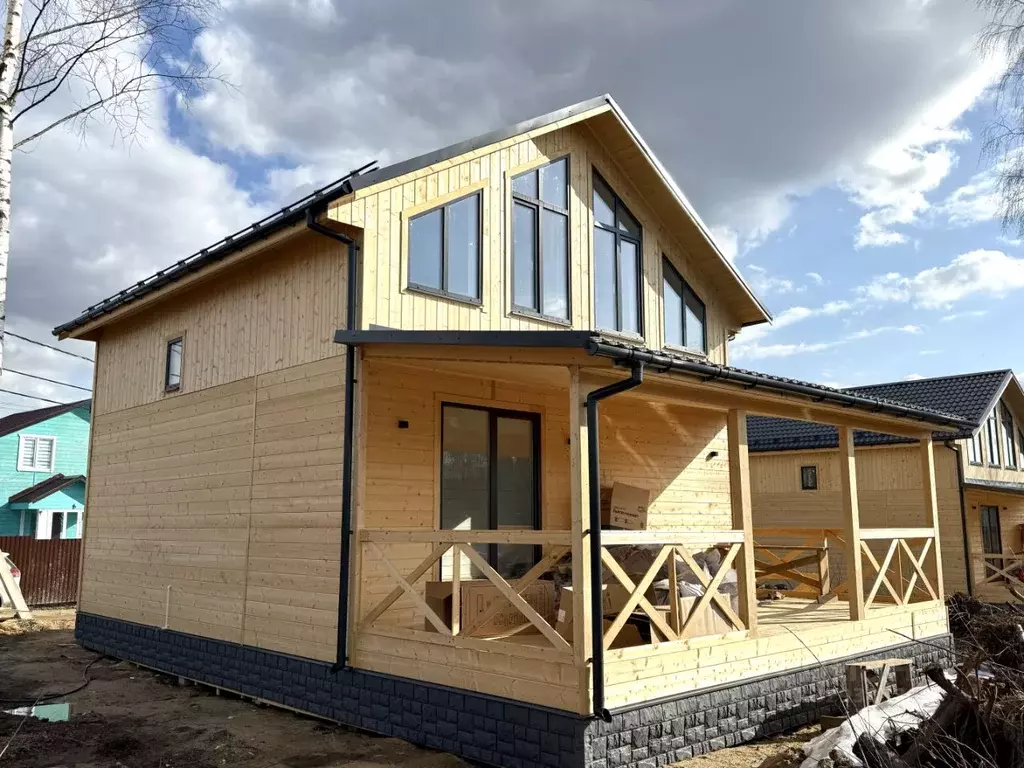 Дом в Московская область, Чехов муниципальный округ, д. Васькино  (130 ... - Фото 1