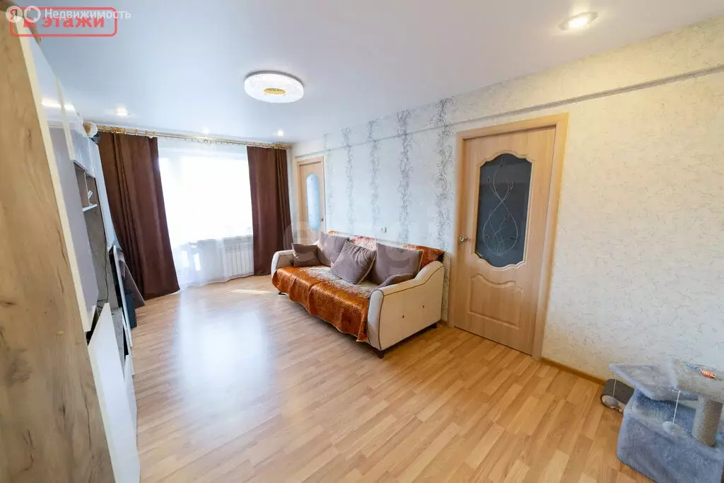3-комнатная квартира: Петрозаводск, улица Краснодонцев, 49А (52.3 м) - Фото 2