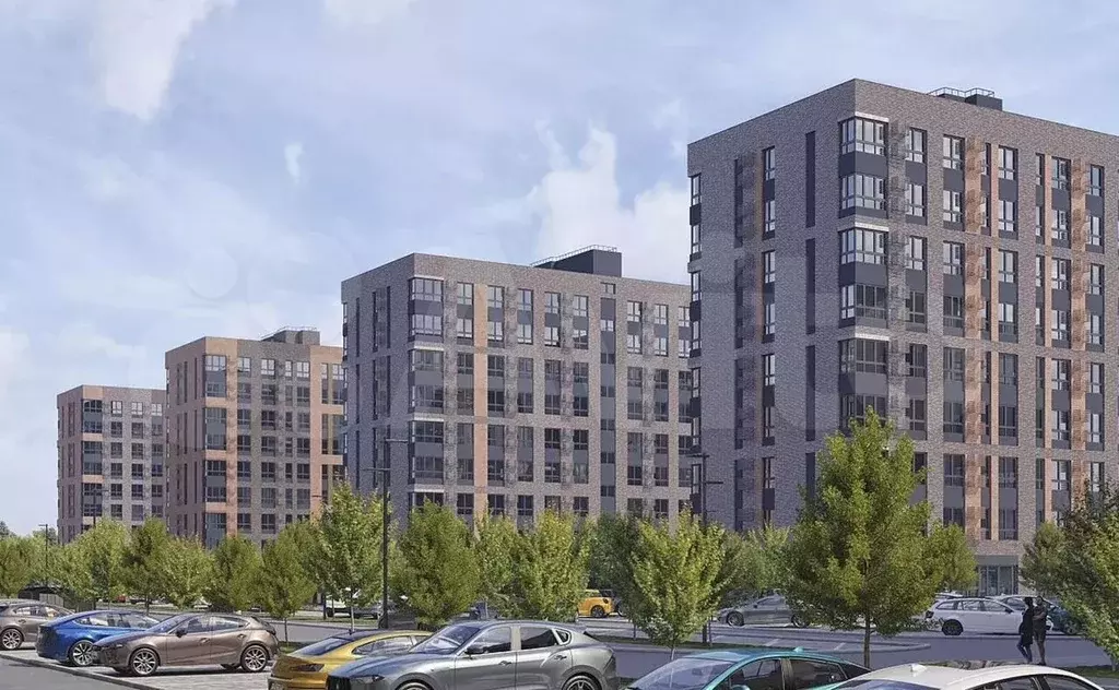 2-к. квартира, 62,8 м, 4/9 эт. - Фото 1