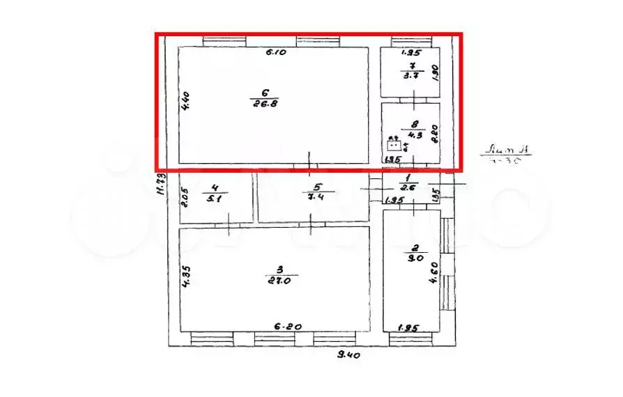 Продам помещение свободного назначения, 34.8 м - Фото 0