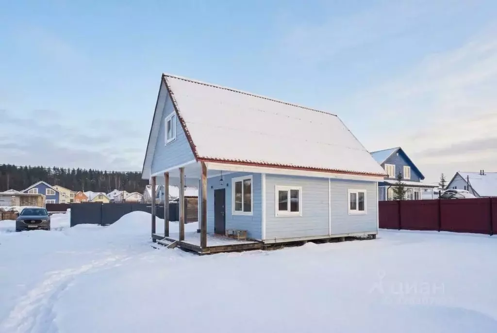 Дом в Ленинградская область, Выборгский район, Рощинское городское ... - Фото 2
