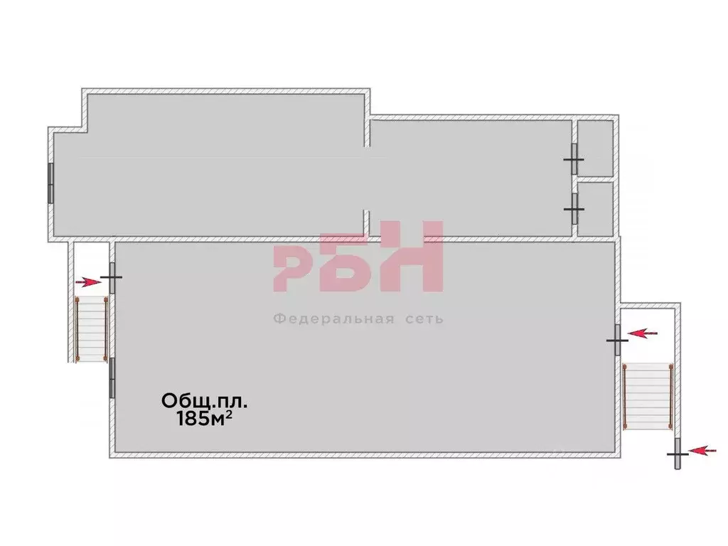 Офис в Тюменская область, Тюмень Депутатская ул., 80к2 (185 м) - Фото 2