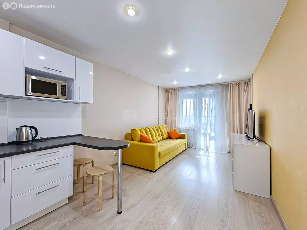 Квартира-студия: Новосибирск, Покатная улица, 130/1 (27.6 м) - Фото 1