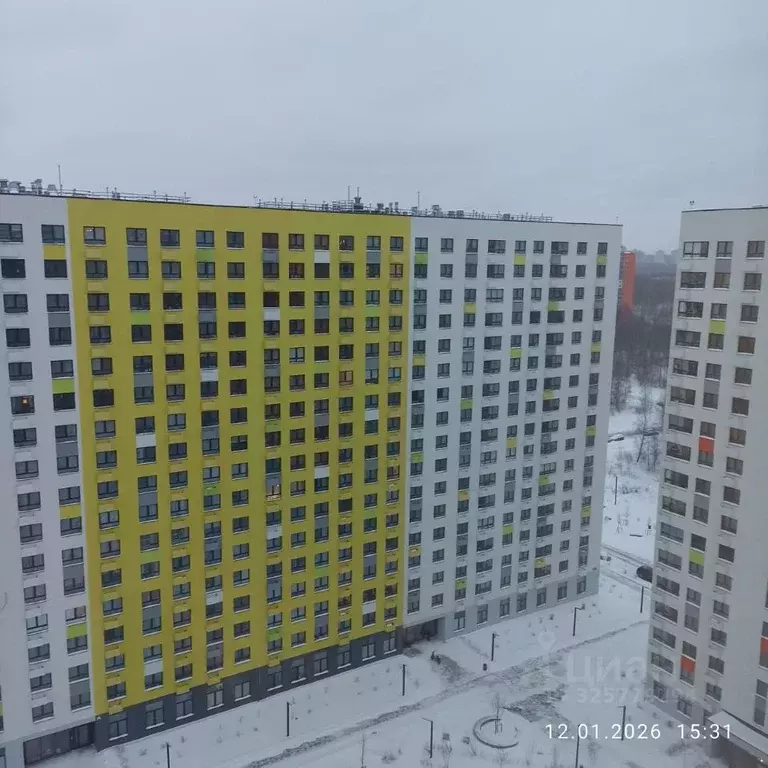 Студия Ярославская область, Ярославль ул. Лескова, 40 (27.4 м) - Фото 1