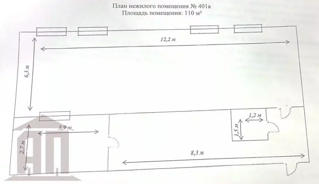 Офис в Тверская область, Тверь просп. Калинина, 17 (110 м) - Фото 2