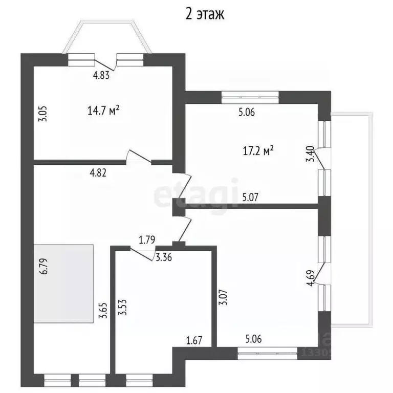 Дом в Кемеровская область, Кемеровский район, с. Березово ул. Имени ... - Фото 2