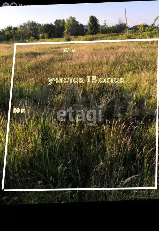 Участок в городской округ Ульяновск, посёлок Пригородный, 1-я ... - Фото 1