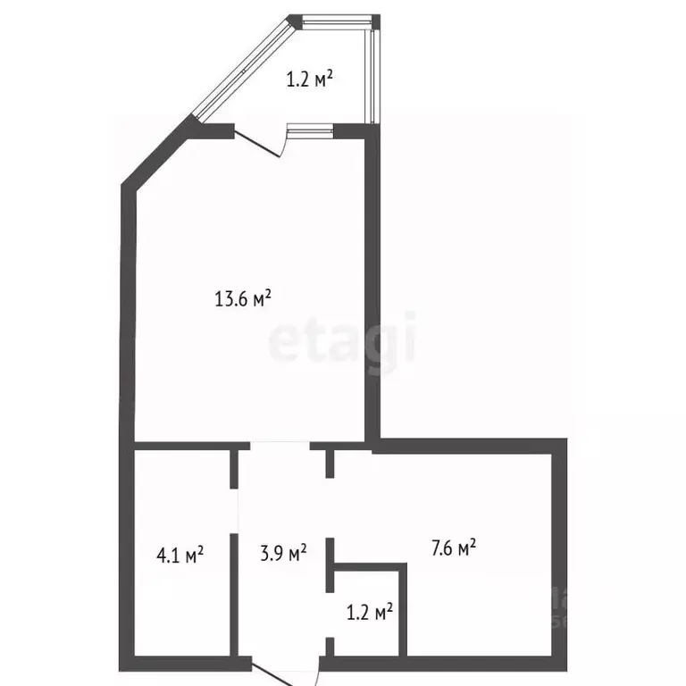 1-к кв. Воронежская область, Воронеж Ростовская ул., 73Дк2 (30.4 м) - Фото 2