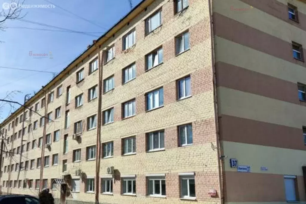 Квартира-студия: Екатеринбург, улица Машиностроителей, 37 (18 м) - Фото 2