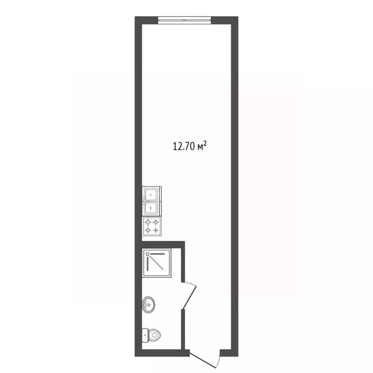 Студия Санкт-Петербург Загородный просп., 17 (16.0 м) - Фото 2