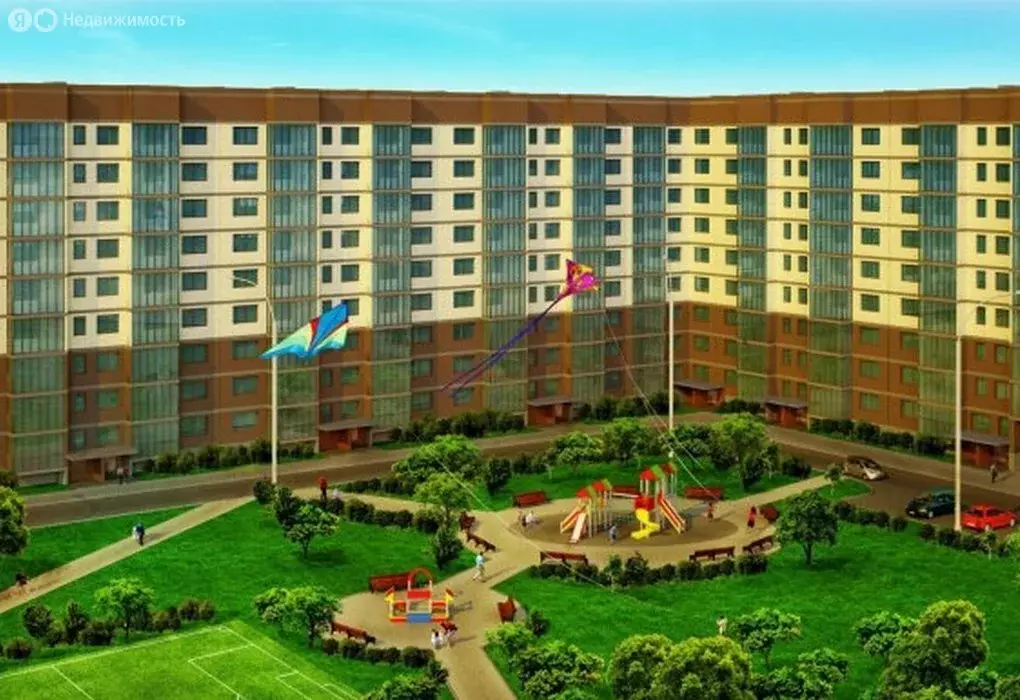 1-комнатная квартира: Ярославль, Чернопрудная улица, 17/1 (42.5 м) - Фото 1