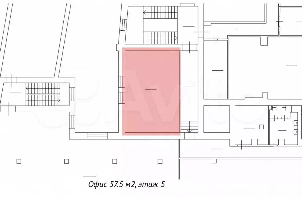 Собственник. 57 и 75 м2. Офис у метро в центрп гор - Фото 1