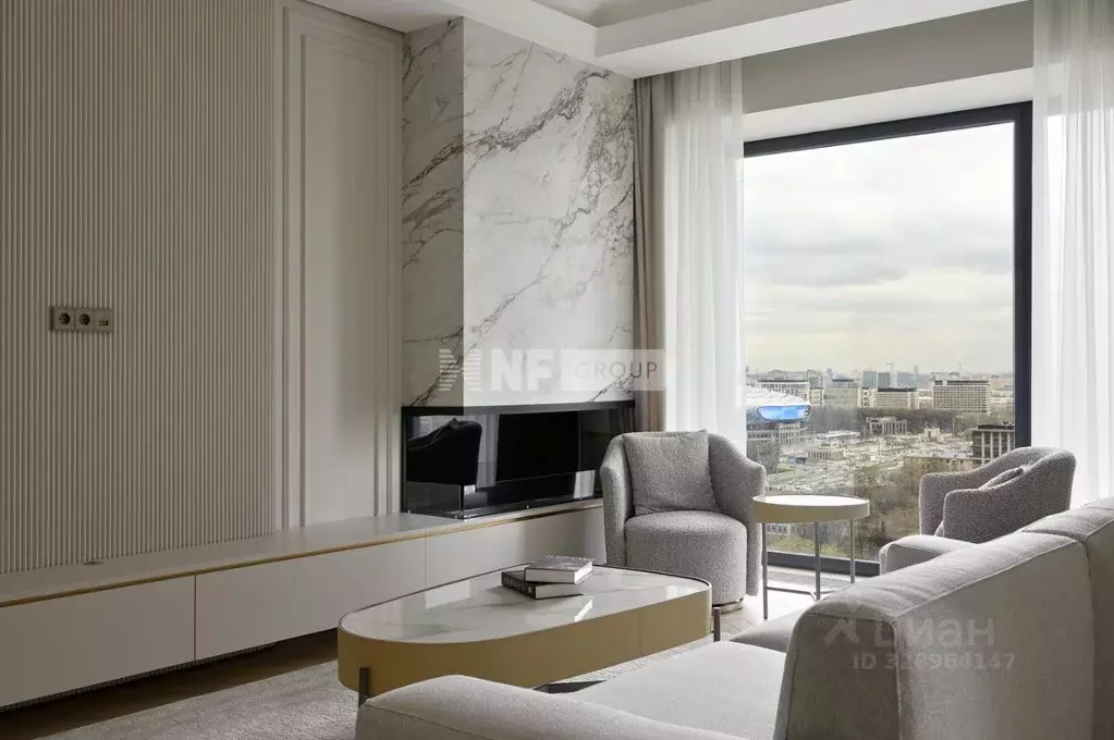 3-к кв. Москва Ленинградский просп., 37/2 (96.3 м) - Фото 1