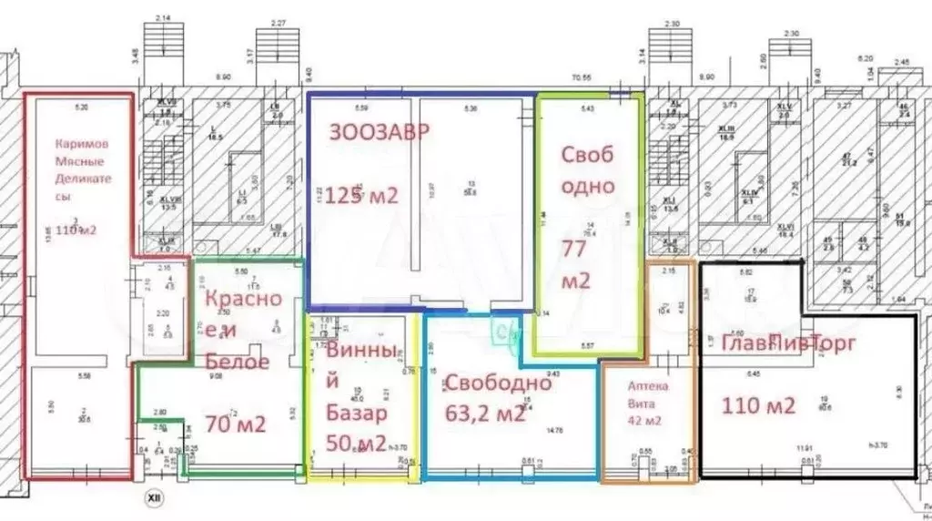 Продам помещение с арендаторами на трафике, 643 м - Фото 0