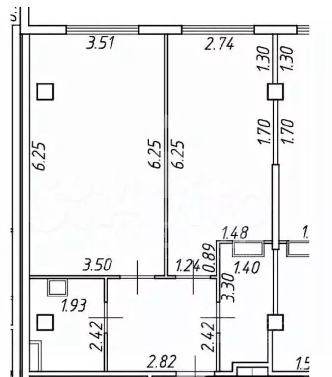 2-к кв. Ленинградская область, Мурино Всеволожский район, ул. Шоссе в ... - Фото 2