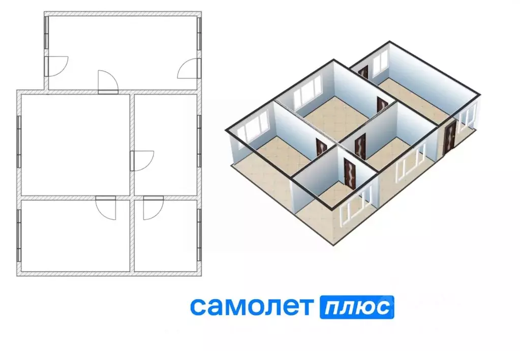 Дом в Кемеровская область, Кемерово Байкальская ул., 20 (76 м) - Фото 1