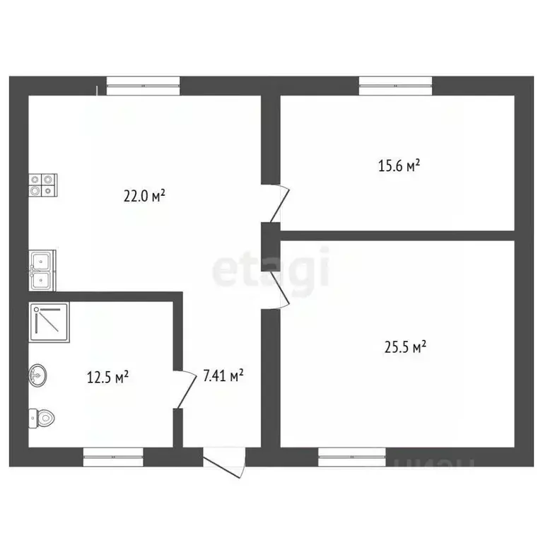 Дом в Тюменская область, Тюменский муниципальный округ, с. Перевалово ... - Фото 2