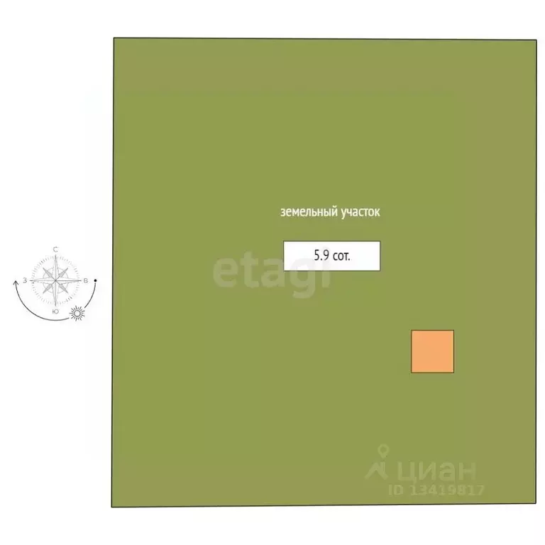 Участок в Брянская область, Брянск 50 лет Советской власти садовое ... - Фото 1