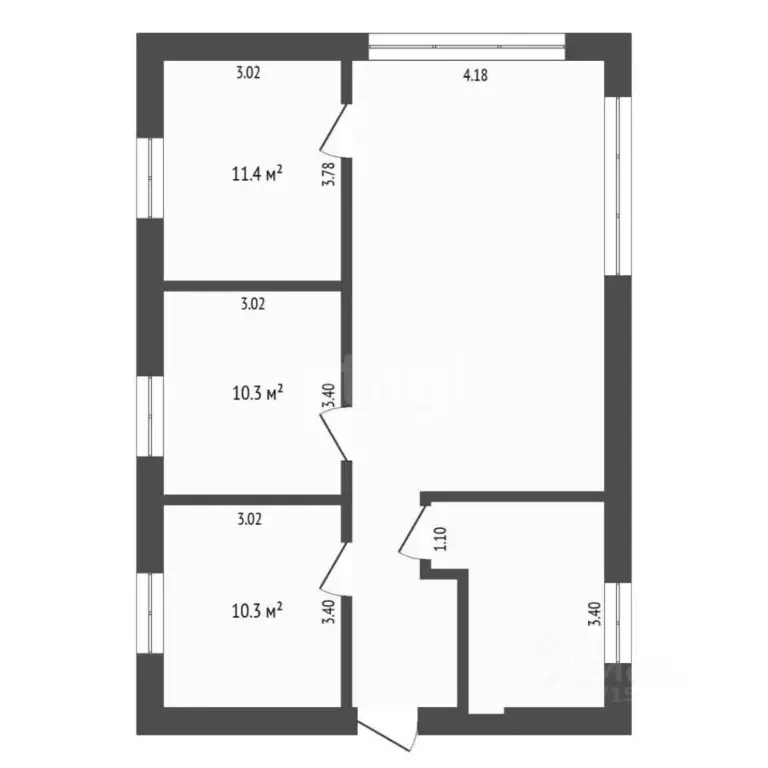 Коттедж в Тюменская область, Тюмень СОСН Березка-3 тер.,  (100 м) - Фото 2