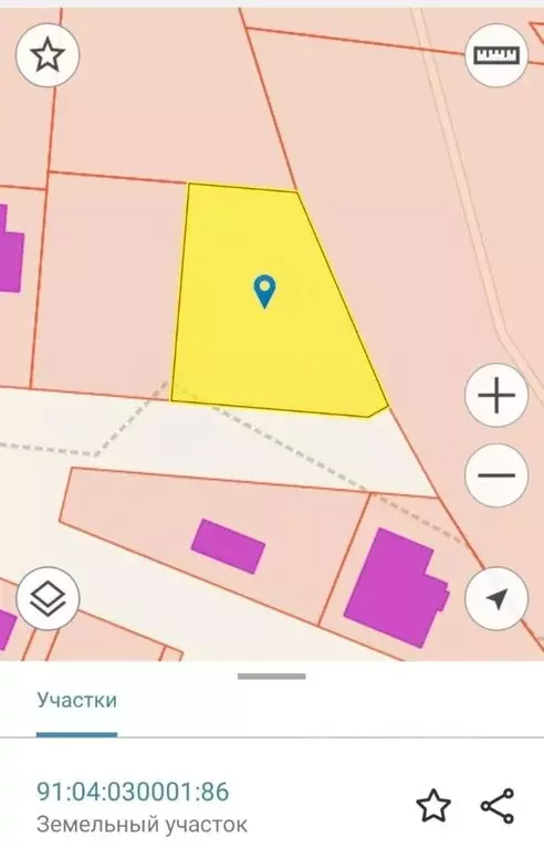 Участок в Севастополь с. Орловка, ул. Озерная, 42 (9.5 сот.) - Фото 2