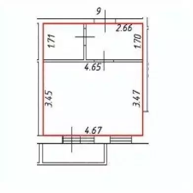 Студия Ленинградская область, Гатчинский муниципальный округ, пос. ... - Фото 1