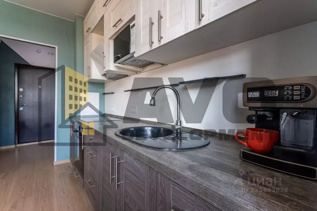 2-к кв. Ленинградская область, Всеволожский район, Заневское городское ... - Фото 2