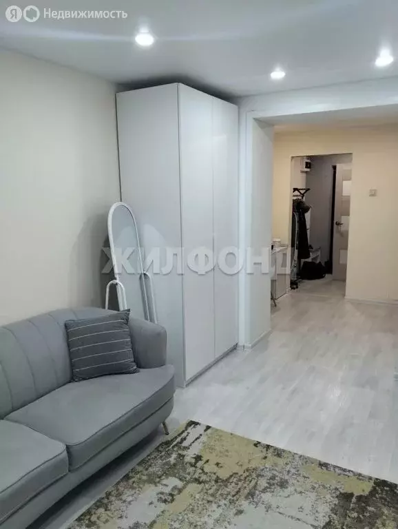 Квартира-студия: Новосибирск, Нижегородская улица, 24/1 (33.5 м) - Фото 1