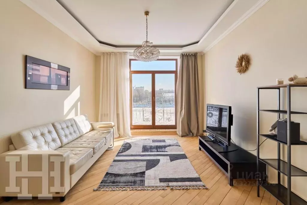 3-к кв. Москва Фрунзенская наб., 32 (100.0 м) - Фото 1