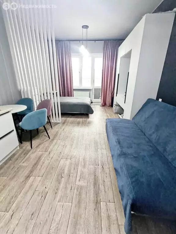 Квартира-студия: Уфа, улица Пугачёва, 33 (28.9 м) - Фото 1