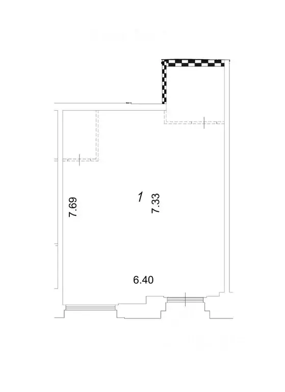 Помещение свободного назначения в Москва ул. Василия Ланового, 7с1 (52 ... - Фото 2