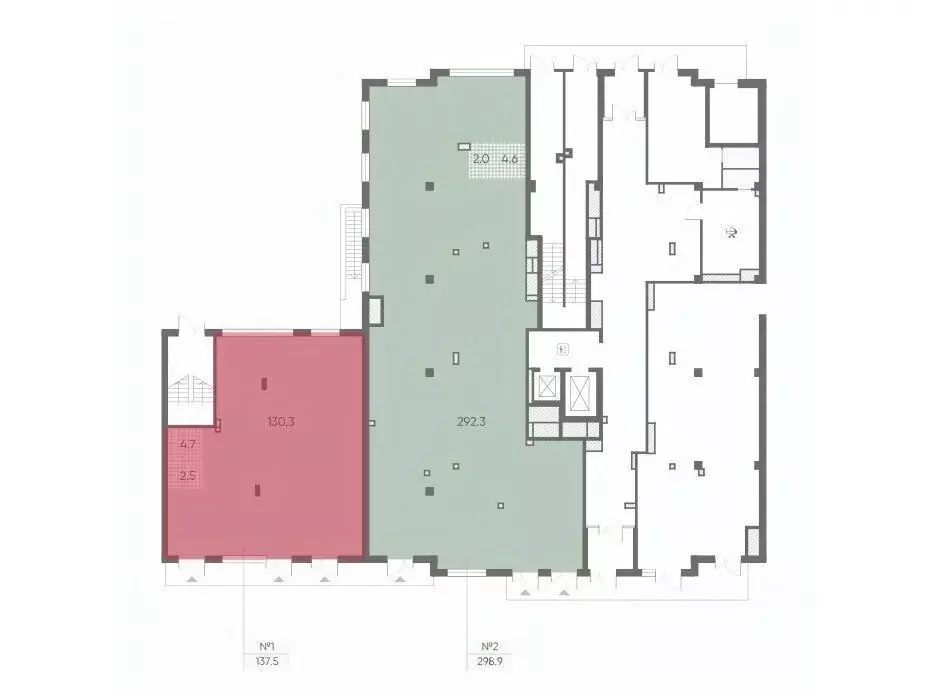 Офис в Санкт-Петербург Партизанская ул., 5 (138 м) - Фото 2