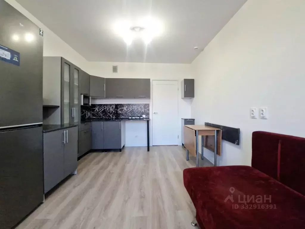 Студия Санкт-Петербург ул. Пахомовская, 14к2 (21.0 м) - Фото 1
