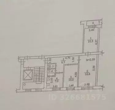 3-к кв. Московская область, Реутов ул. Некрасова, 14 (57.4 м) - Фото 2