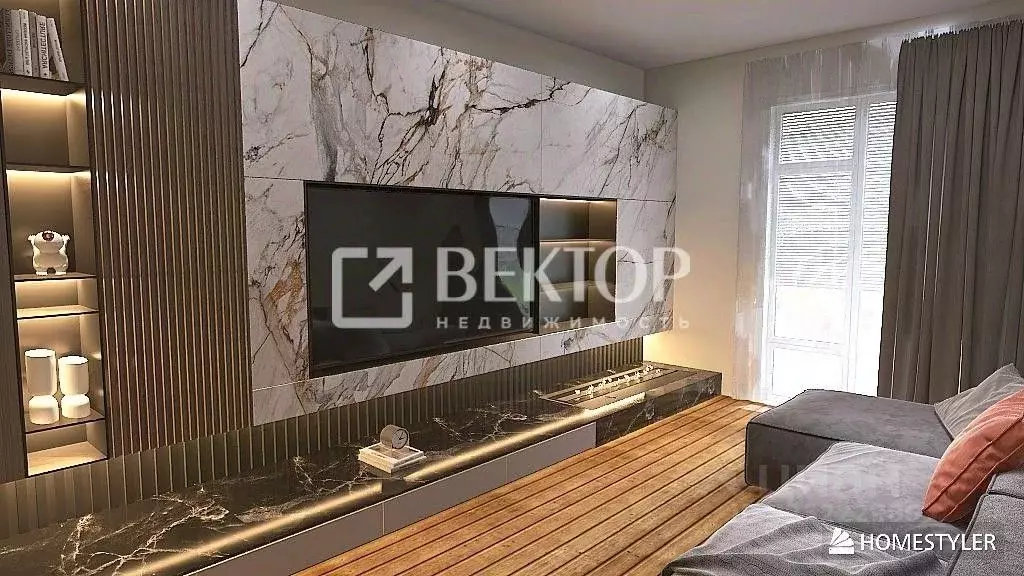 1-к кв. Костромская область, Кострома Малышково мкр, ул. Суслова, 4Б ... - Фото 1