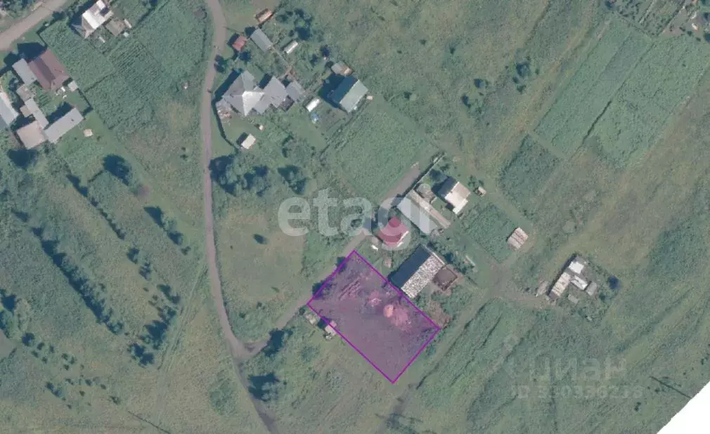 Участок в Томская область, Томск д. Киргизка, ул. Тимофеева (15.3 ... - Фото 2