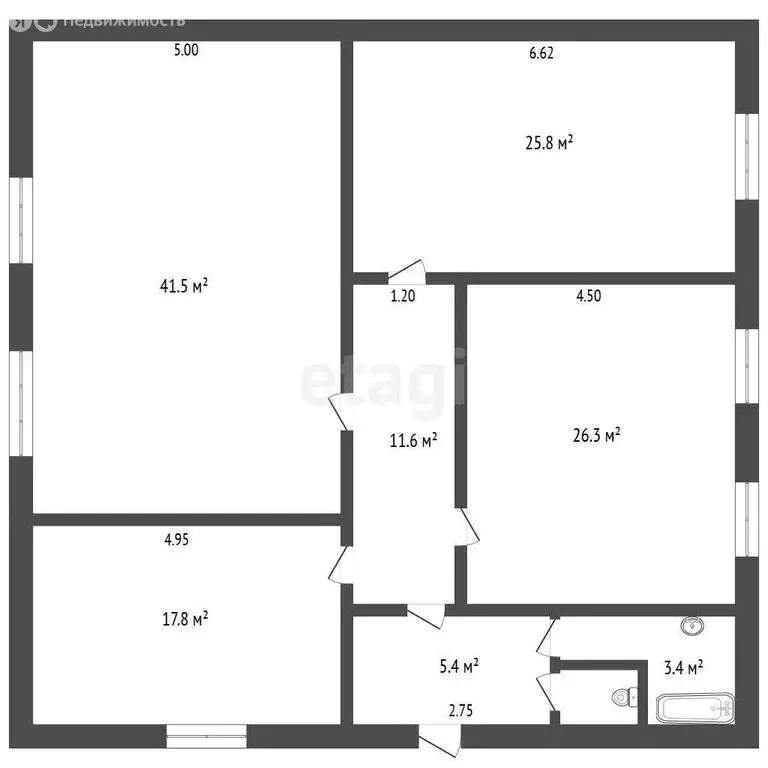 Дом в Советский, улица Арифа Абдураманова, 28 (132.8 м) - Фото 0