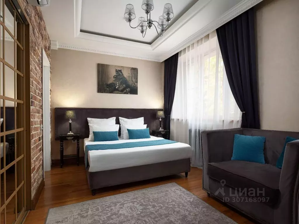 Комната Москва Большой Палашевский пер., 9С2 (25.0 м) - Фото 2