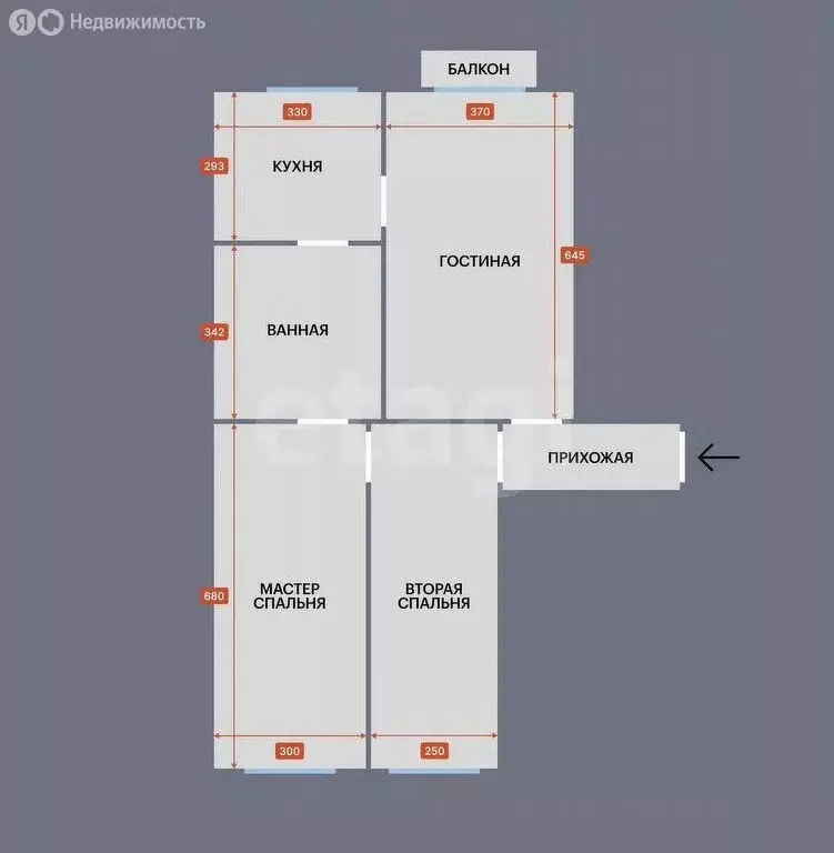 3-комнатная квартира: Санкт-Петербург, Пушкинская улица, 4 (92 м) - Фото 1