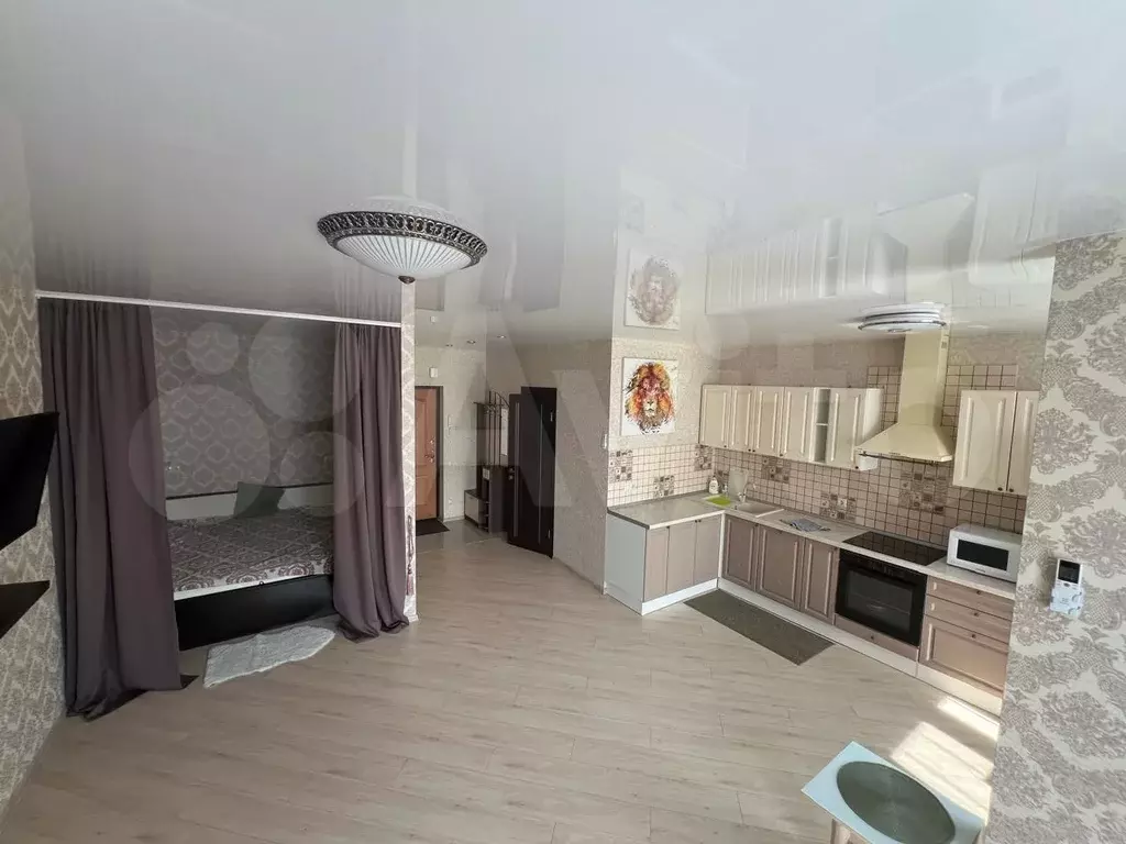 1-к. квартира, 43 м, 3/7 эт. - Фото 1