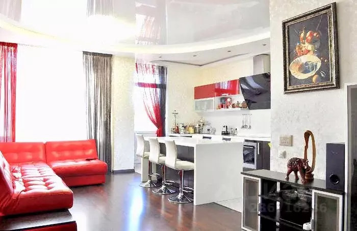 3-к кв. Ростовская область, Ростов-на-Дону Пушкинская ул., 25/67 ... - Фото 2