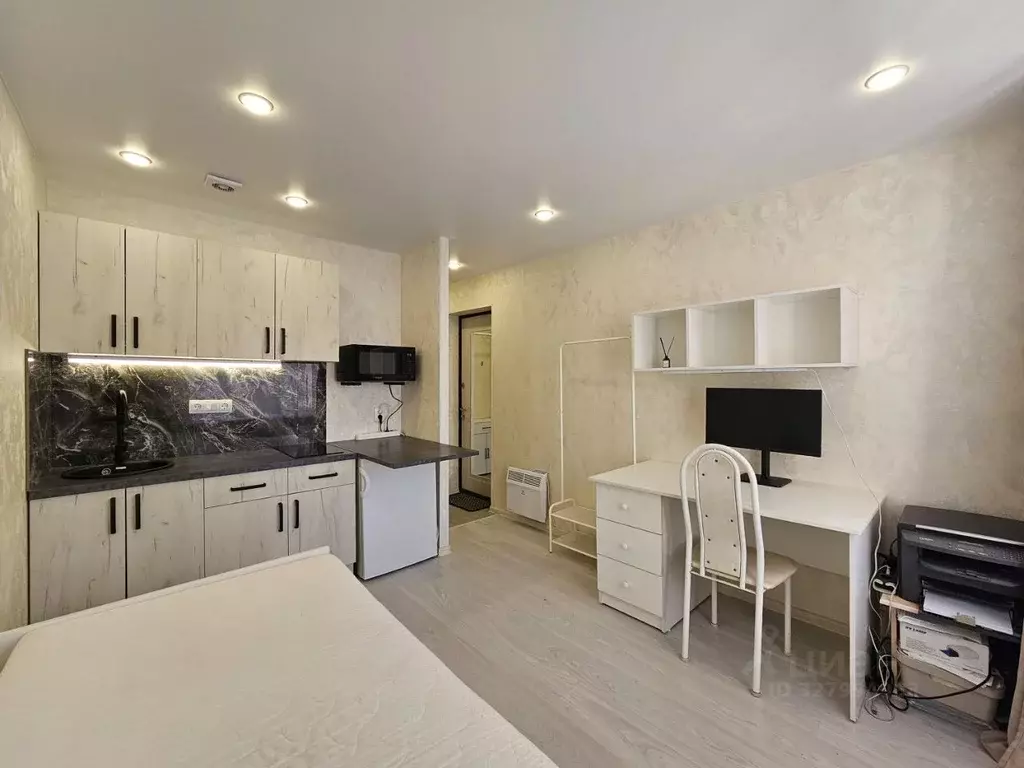 Студия Пермский край, Пермь ул. Николая Быстрых, 7 (17.0 м) - Фото 2